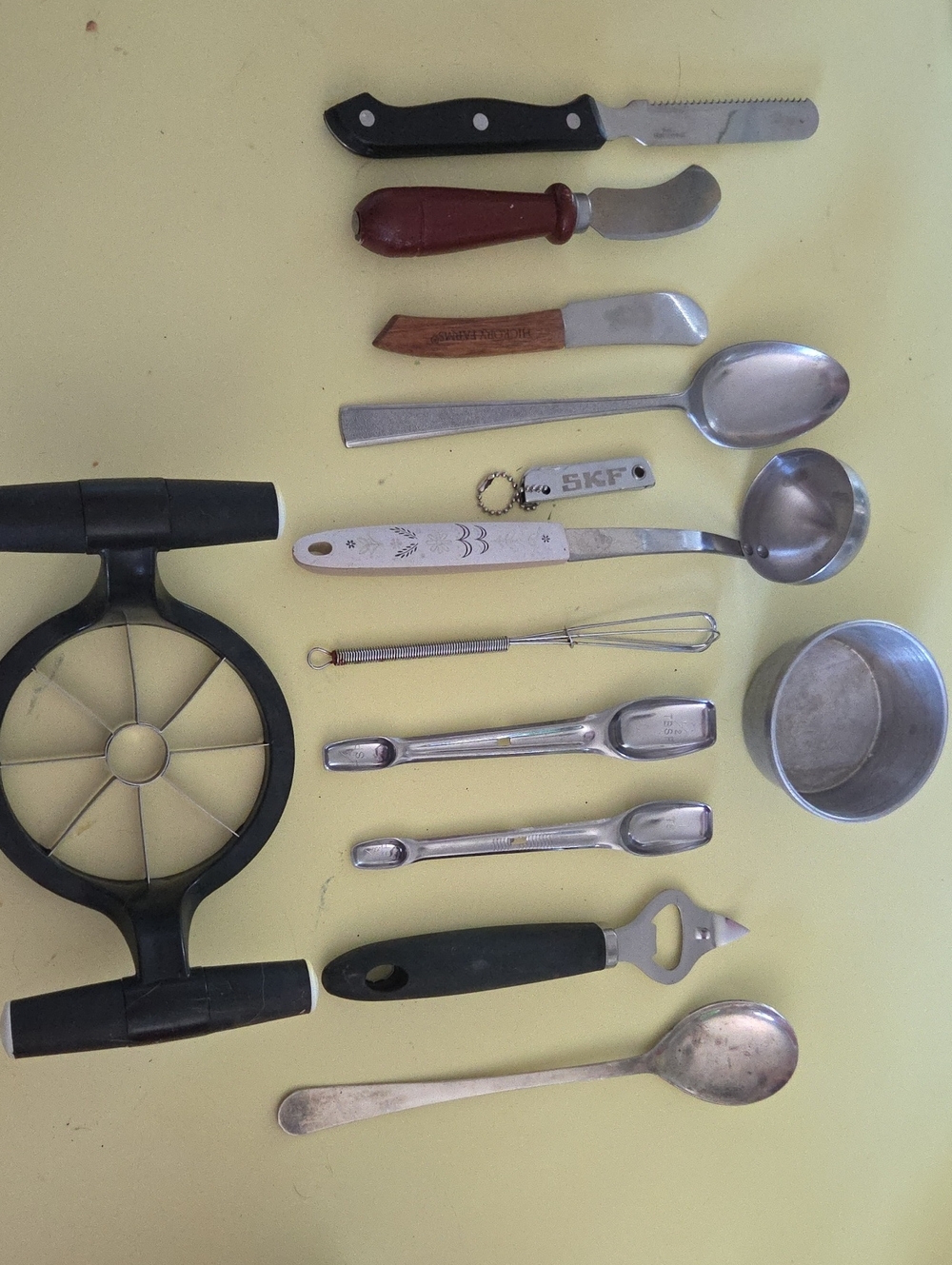 Misc Kitchen Utensils Gadgets Plated Silver Spoon Aluminum Cup...
